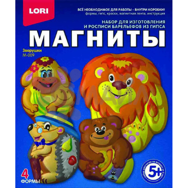 М-009 Фигурки на магнитах "Зверушки" М-009 Фигурки на магнитах "Зверушки"