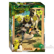 Мозаика "puzzle" 104 "Shrek" (Dreamworks, Мульти)
