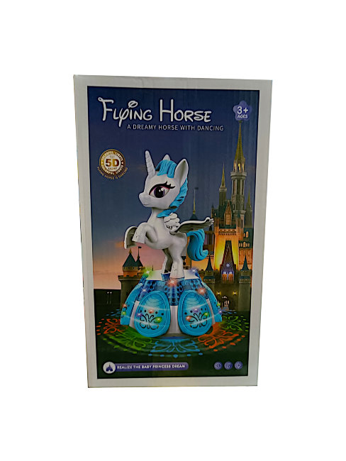 Единорог "Flying Horse" свет., звук., вращен., в/к 26*15,5*9,5 (LD-133А)