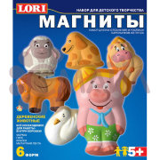 М-019 Фигурки на магнитах "Деревенские животные"