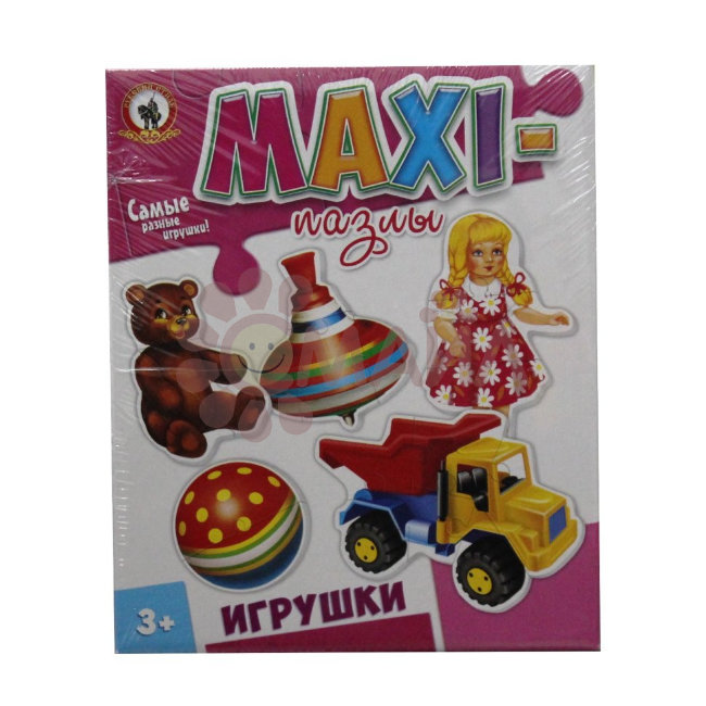 Макси пазлы "Игрушки"