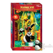 Мозаика "puzzle" maxi 24 "Кунг-фу Панда" (DreamWorks, Мульти)