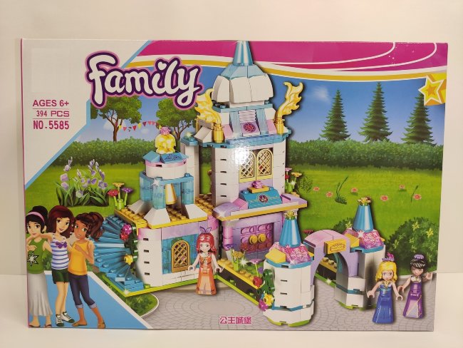 Конструктор "Family" дом, 394 дет. в/к 40*28*6,5 (5585)
