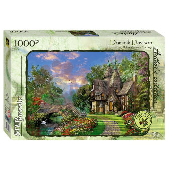 Мозаика "puzzle" 1000 "Коттедж у старинного моста" (Авторская коллекция) Мозаика "puzzle" 1000 "Коттедж у старинного моста" (Авторская коллекция)