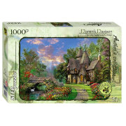 Мозаика "puzzle" 1000 "Коттедж у старинного моста" (Авторская коллекция)