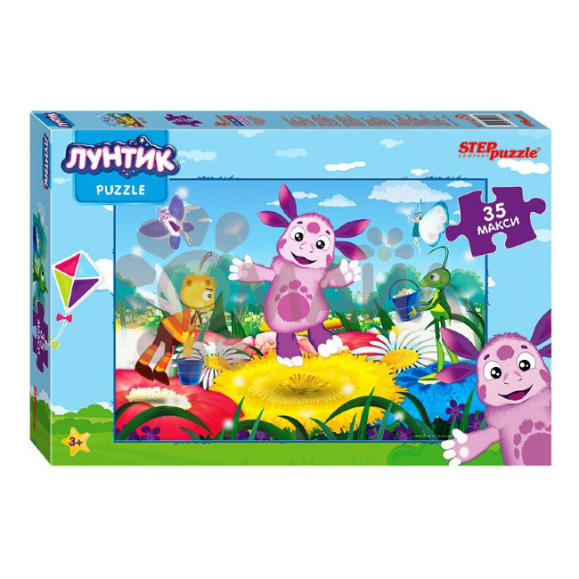 Мозаика "puzzle" 35 MAXI "Лунтик" (Мельница) Мозаика "puzzle" 35 MAXI "Лунтик" (Мельница)