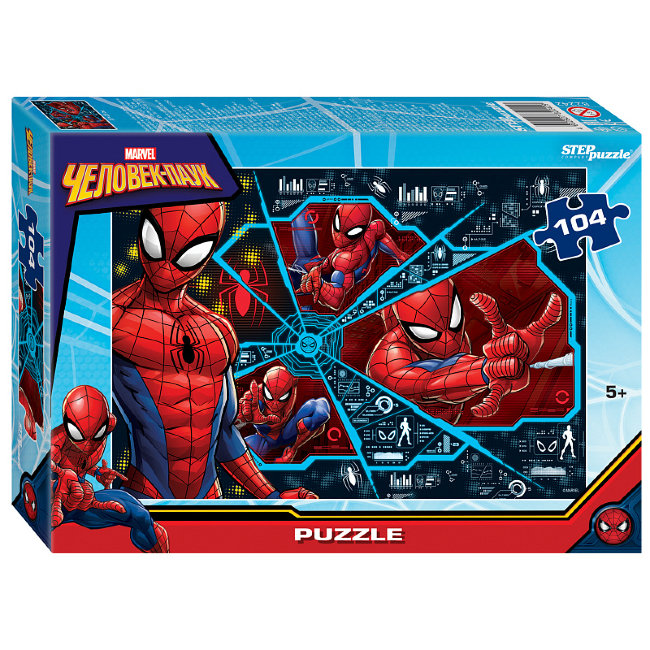Мозаика "puzzle" 104 "Человек-паук (new 1)" (Marvel) Мозаика "puzzle" 104 "Человек-паук (new 1)" (Marvel)