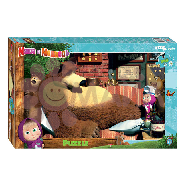 Мозаика "puzzle" 360 "Маша и Медведь - 2" (Анимаккорд)