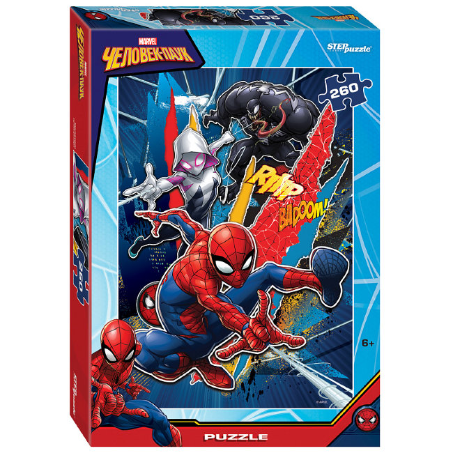 Мозаика "puzzle" 260 "Человек-паук (new 1)" (Marvel) Мозаика "puzzle" 260 "Человек-паук (new 1)" (Marvel)