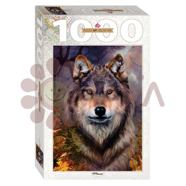 Мозаика "puzzle" 1000 "Бенте Шлик. Волк"