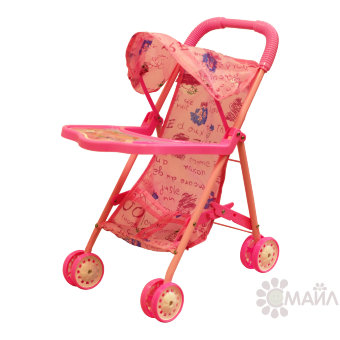 Коляска с подносом в/п 43*43(32)*24,5(KW13B)
