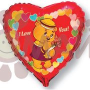 Сердце Flexmetal I Love You Мишка моряк