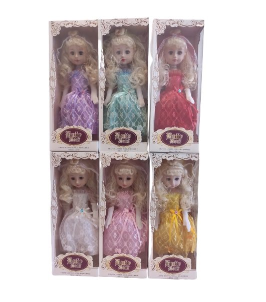 Кукла в фате и перчатках муз. 8852 в/к 45*17*10