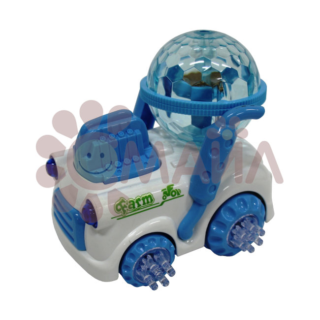 Машина Трактор "Happy Farm Tractor" свет, звук, произвольное движ. в/к LD-127A Машина Трактор "Happy Farm Tractor" свет, звук, произвольное движ. в/к LD-127A