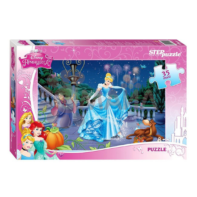 Мозаика "puzzle" 35 MAXI "Золушка" (Disney)