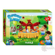 Мозаика "puzzle" 104 "Буренка Даша" (Riki)