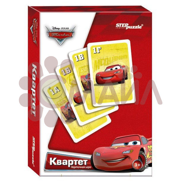 Настольная игра "Тачки. Квартет" (Disney)