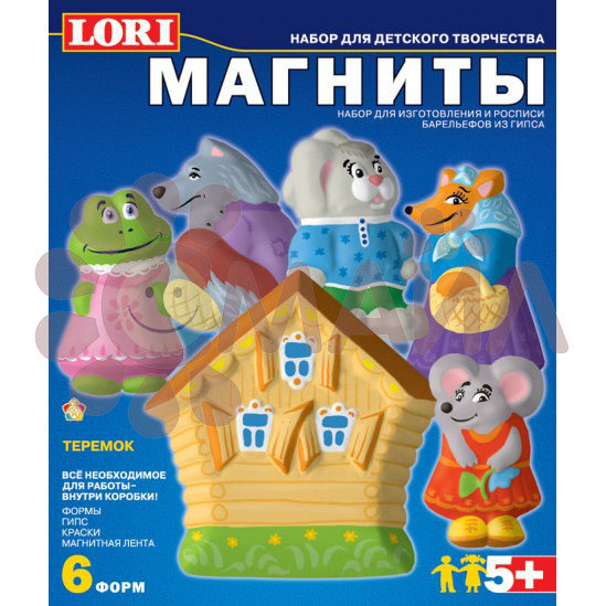 М-017 Фигурки на магнитах "Теремок" М-017 Фигурки на магнитах "Теремок"
