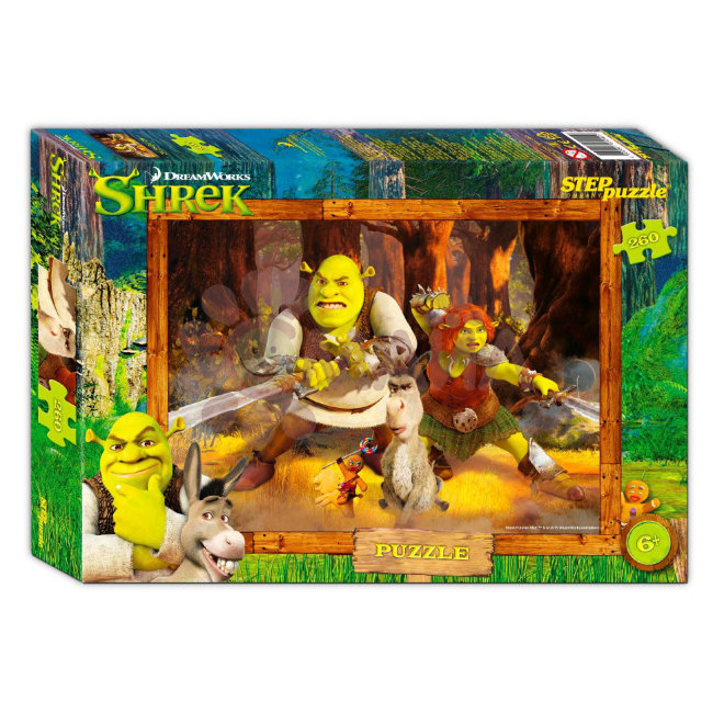 Мозаика "puzzle" 260 "Shrek" (DreamWorks) Мозаика "puzzle" 260 "Shrek" (DreamWorks)