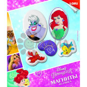 Мд-014 Магниты из гипса Disney "Русалочка"