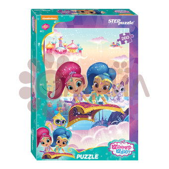 Мозаика "puzzle" 260 "Шиммер  и Шайн" (Никелодеон)
