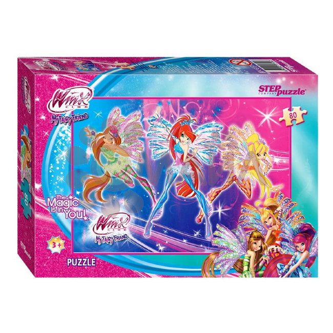 Мозаика "puzzle" 80 "Winx" (Rainbow)