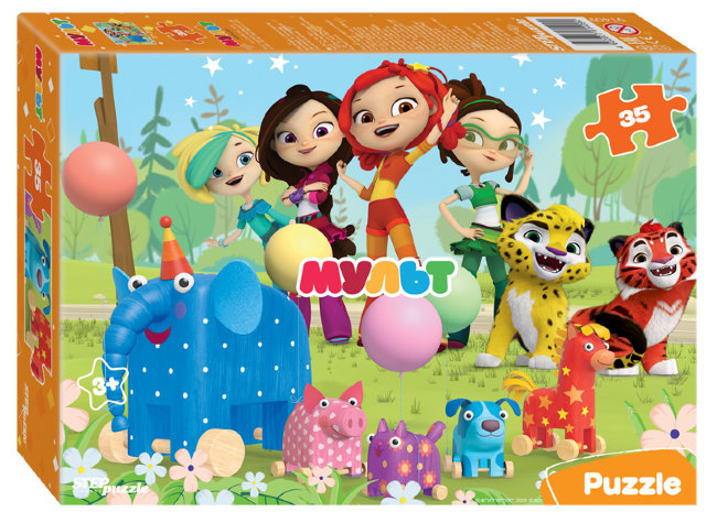 Мозаика "puzzle" 35 "Сказочный патруль и др. Мульт" (0+ Медиа)
