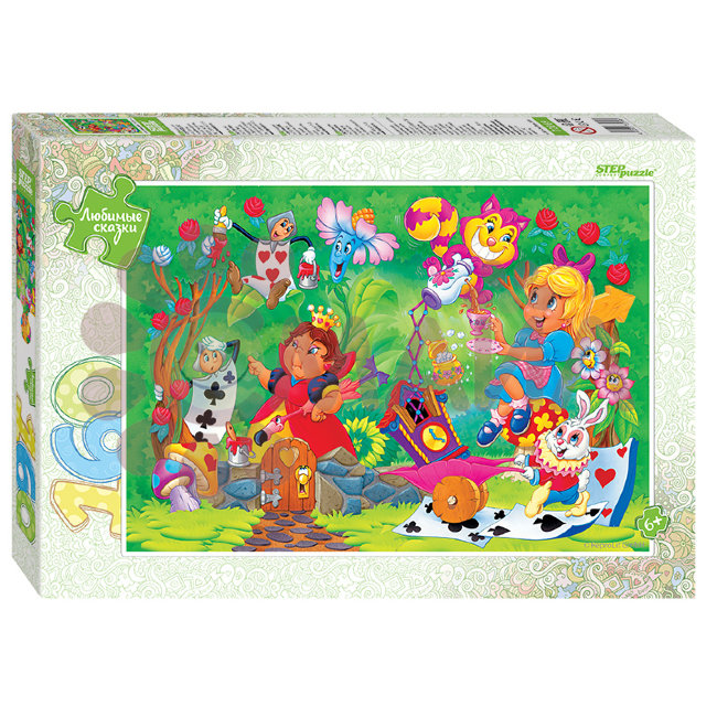 Мозаика "puzzle" 160 "Алиса  в стране чудес" (Любимые сказки)