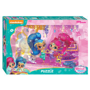 Мозаика "puzzle" 35 MAXI "Шиммер и Шайн" (Никелодеон)