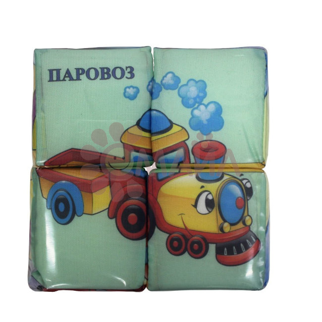 Кубики "Транспорт"Д-215-13
