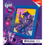 Кпп-009 Фреска. Картина из песка. Hasbro Equestria Girls "Искорка"