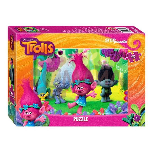 Мозаика "puzzle" 80 "Trolls" (DreamWorks)