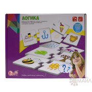 Пазл "Логика" 60 карточек в/к 28*21*6 (2065)