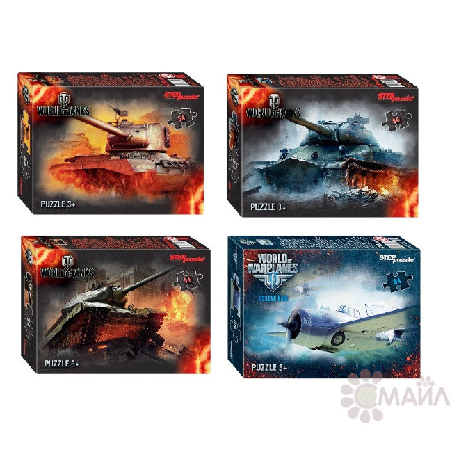 Мозаика "puzzle" 54 "World of Tanks" (Wargaming) Мозаика "puzzle" 54 "World of Tanks" (Wargaming)