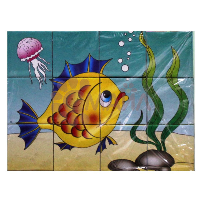 Кубики(12 куб) "Морские" арт. 01308