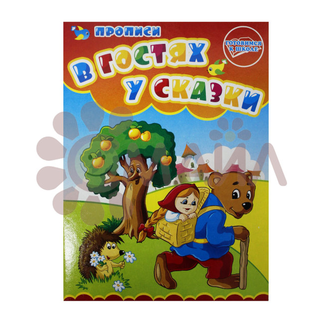 Раскраска-прописи "В гостях у сказки"17*23 арт. 10306