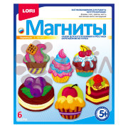 М-063 Фигурки на магнитах "Пирожные"