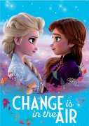 85147 Блокнот "Холодное сердце", формат А5, 20,3*14,5 см, 60 листов в клетку на скрепке, обложка с г