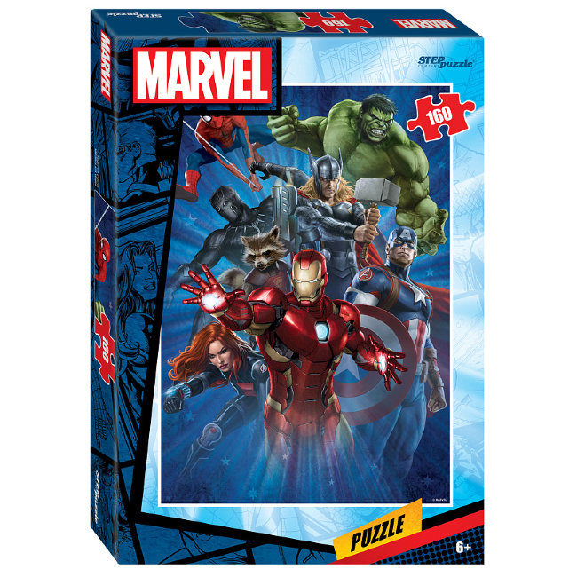 Мозаика "puzzle" 160 "Marvel (new)" (Marvel) Мозаика "puzzle" 160 "Marvel (new)" (Marvel)