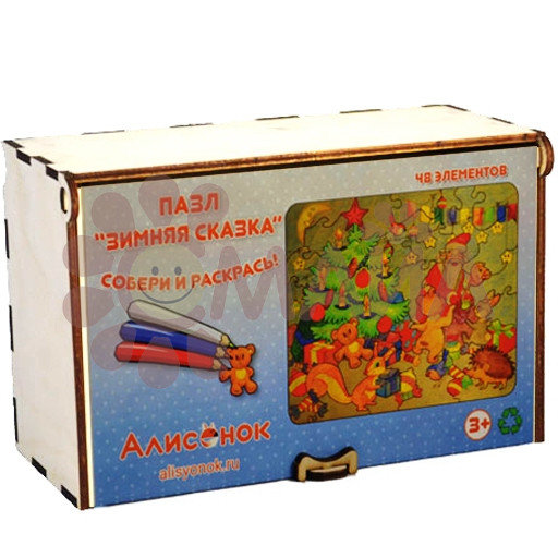 Пазл "Зимняя сказка"