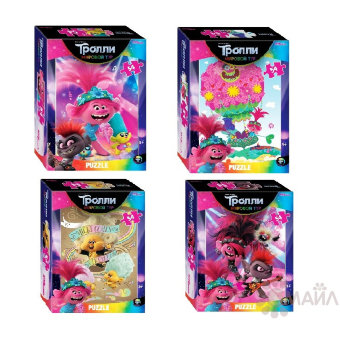 Мозаика "puzzle" 54 "Trolls - 2" (DreamWorks)