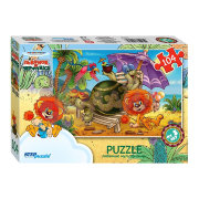 Мозаика "puzzle" 104 "Львёнок и Черепаха" (С/м)