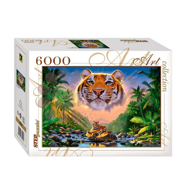Мозаика "puzzle" 6000 "Величественный тигр" Мозаика "puzzle" 6000 "Величественный тигр"