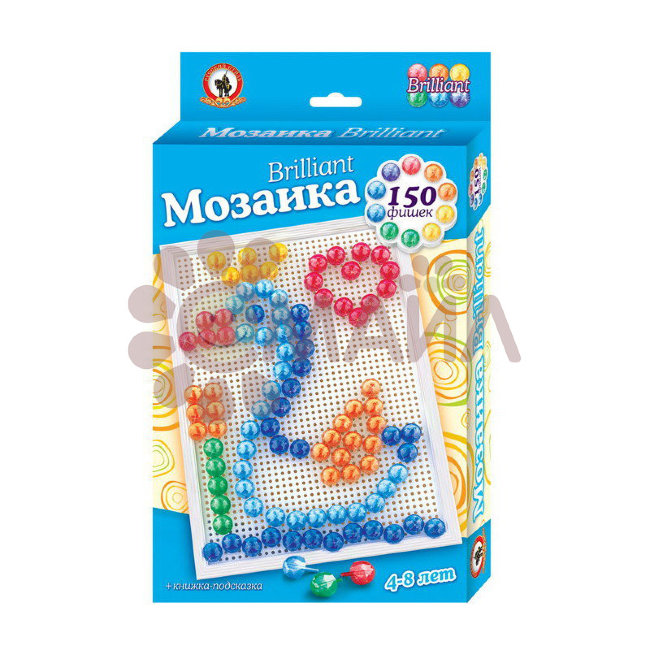 Мозаика Classic. Большая плата. 150 эл.,Бриллиант(Царевна-Лебедь)
