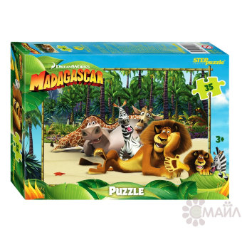 Мозаика "puzzle" 35 "Мадагаскар - 3" (DreamWorks, Мульти)