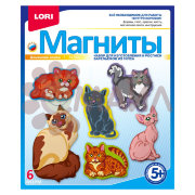 М-064 Фигурки на магнитах "Домашние кошки"