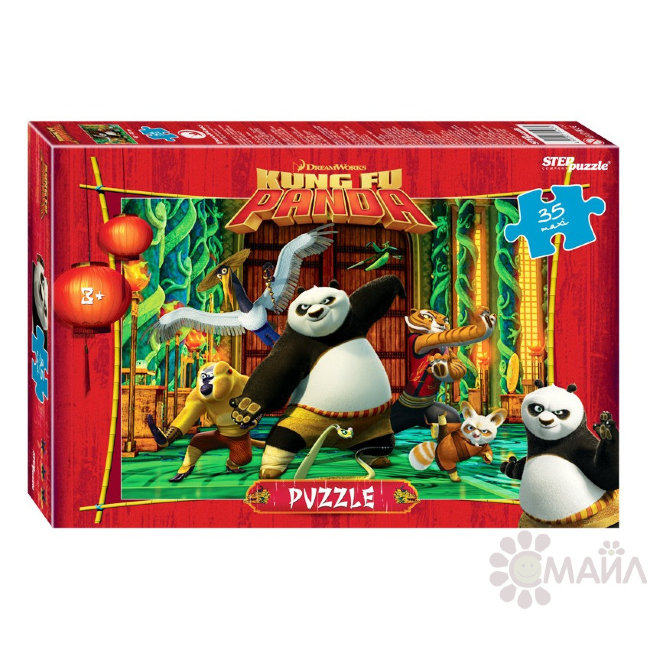 Мозаика "puzzle" 35 MAXI "Кунг-фу Панда" (DreamWorks, Мульти)