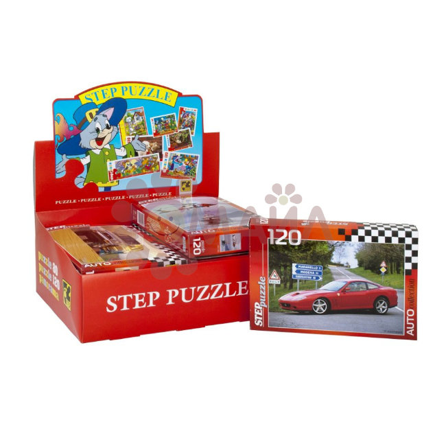 Мозаика "puzzle" 120 "Золотая серия -10 (машины)"