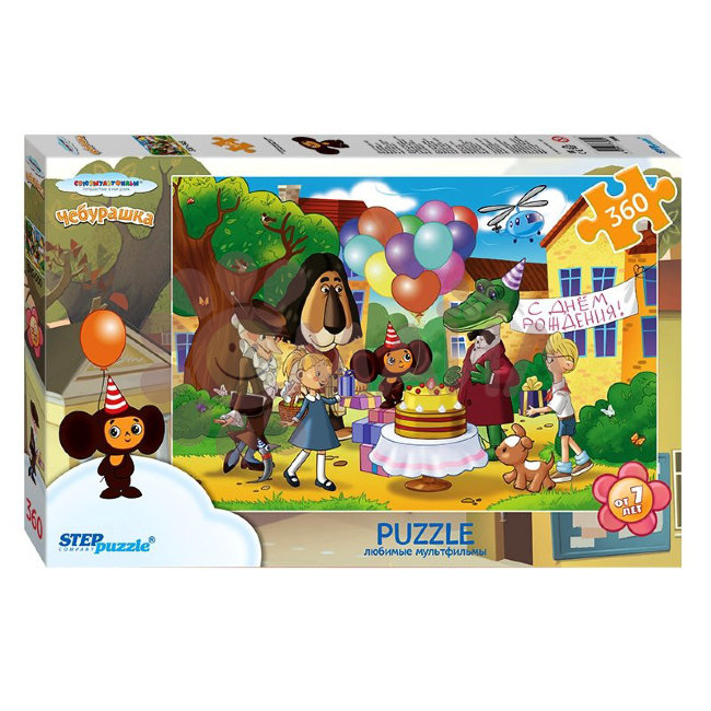 Мозаика "puzzle" 360 "Чебурашка" (С/м)