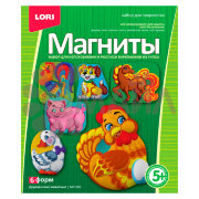 МР-002 Фигурки на магнитах "Деревенские животные"